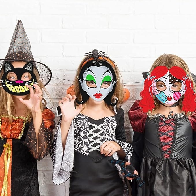 Sustainably Made Halloween Costume Masks, Accessories & Treats